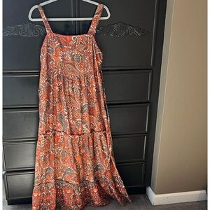 Band of the Free - Paisley Boho Maxi Sundress